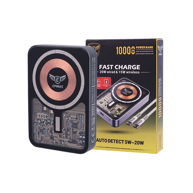 پاور بانک بی سیم اپیمکس EP-212