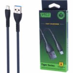 کابل میکرو یو اس بی فست شارژ وکو (WECO) مدل Tiger WE-47 طول ۱ متر